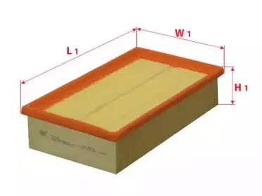 A-6128 SAKURA Automotive Воздушный фильтр