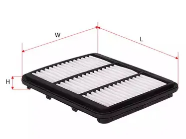 A-8904 SAKURA Automotive Воздушный фильтр