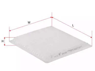 CA-1103 SAKURA Automotive Фильтр, воздух во внутренном пространстве