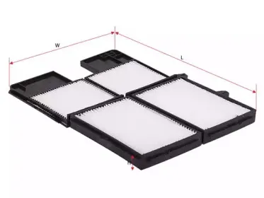 CA-11070 SAKURA Automotive Фильтр, воздух во внутренном пространстве