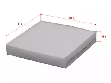 CA-1402 SAKURA Automotive Фильтр, воздух во внутренном пространстве