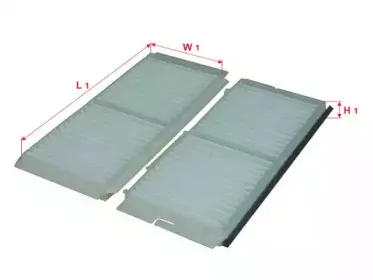 CA-17150 SAKURA Automotive Фильтр, воздух во внутренном пространстве