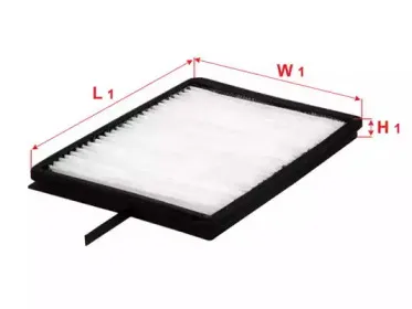 CA-1804 SAKURA Automotive Фильтр, воздух во внутренном пространстве