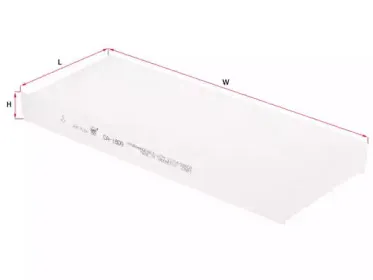 CA1809 SAKURA Automotive Фильтр, воздух во внутренном пространстве