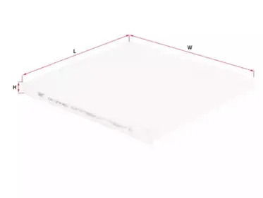 CA-29080 SAKURA Automotive Фильтр, воздух во внутренном пространстве