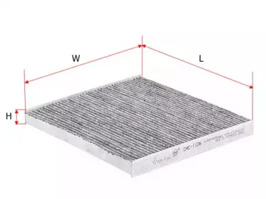 CAC-1106 SAKURA Automotive Фильтр, воздух во внутренном пространстве