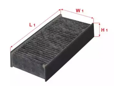 CAC-1609 SAKURA Automotive Фильтр, воздух во внутренном пространстве