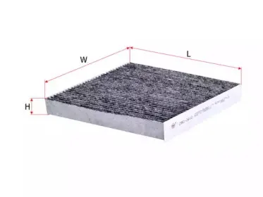 CAC-1610 SAKURA Automotive Фильтр, воздух во внутренном пространстве