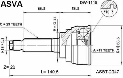 DW-1115 ASVA