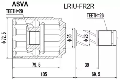 LRIU-FR2R ASVA