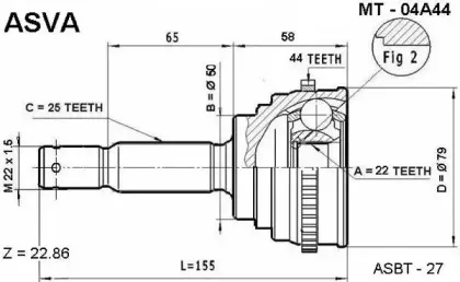 MT-04A44 ASVA