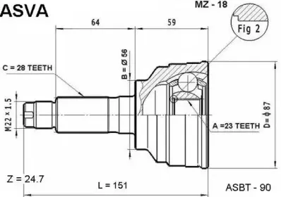 MZ-18 ASVA