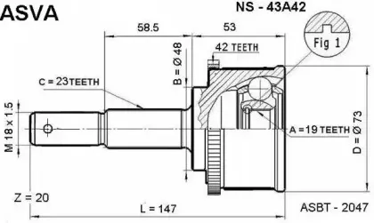 NS-43A42 ASVA