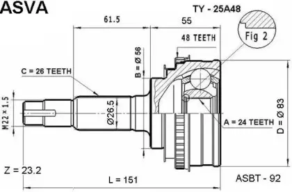 TY-25A48 ASVA