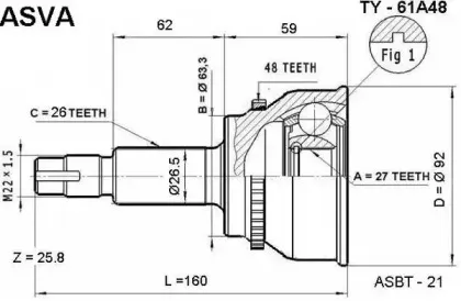 TY-61A48 ASVA