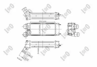 009-018-0009 LORO Интеркулер