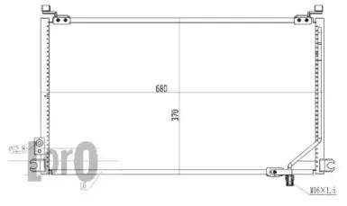 017-016-0004 LORO Конденсатор, кондиционер