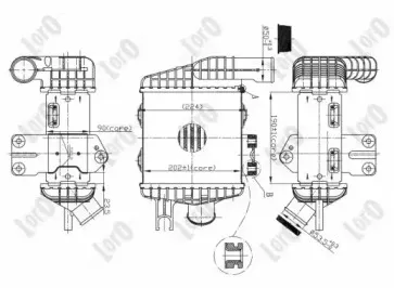 019-018-0002 LORO Интеркулер