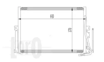 037-016-0006 LORO Конденсатор, кондиционер