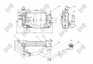 051-018-0001 LORO Интеркулер
