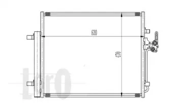 052-016-0014 LORO Конденсатор, кондиционер
