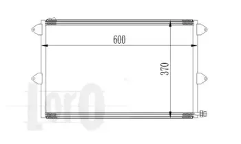 053-016-0003 LORO Конденсатор, кондиционер