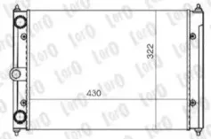 053-017-0049 LORO Радиатор, охлаждение двигателя