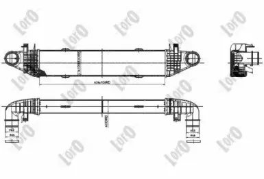 054-018-0006 LORO Интеркулер