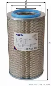 AG 1002 GOODWILL Воздушный фильтр