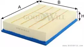 AG 1007 GOODWILL Воздушный фильтр