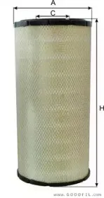 AG 1033 GOODWILL Воздушный фильтр