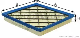 AG 198 GOODWILL Воздушный фильтр