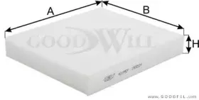 AG 199 CF GOODWILL Фильтр, воздух во внутренном пространстве