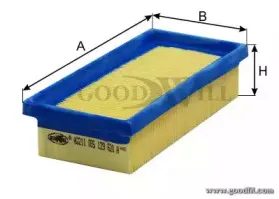 AG 211 GOODWILL Воздушный фильтр