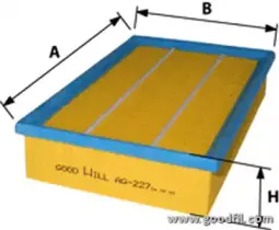 AG 227 GOODWILL Воздушный фильтр