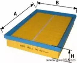 AG 231 GOODWILL Воздушный фильтр