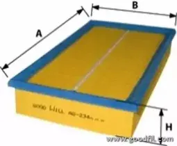 AG 234 GOODWILL Воздушный фильтр