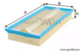 AG 243 GOODWILL Воздушный фильтр