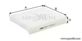 AG 247 CF GOODWILL Фильтр, воздух во внутренном пространстве