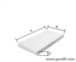 AG 264 CF GOODWILL Фильтр, воздух во внутренном пространстве