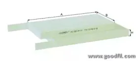 AG 285 2K CF GOODWILL Фильтр, воздух во внутренном пространстве