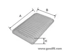 AG 300 ECO GOODWILL Воздушный фильтр