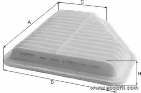 AG 339 ECO GOODWILL Воздушный фильтр