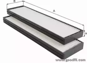 AG 365 2K CF GOODWILL Фильтр, воздух во внутренном пространстве