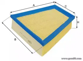 AG 369 GOODWILL Воздушный фильтр