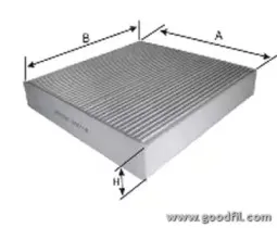 AG 373 CF GOODWILL Фильтр, воздух во внутренном пространстве