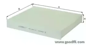 AG 388 CF GOODWILL Фильтр, воздух во внутренном пространстве