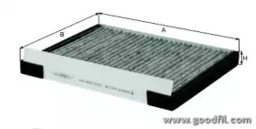 AG 402 CFC GOODWILL Фильтр, воздух во внутренном пространстве