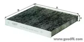 AG 405 CFC GOODWILL Фильтр, воздух во внутренном пространстве