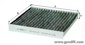AG 413 CFC GOODWILL Фильтр, воздух во внутренном пространстве